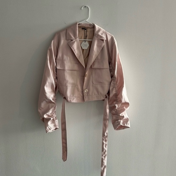 OW Collection Vegas Satin Jacket – NWT! Size XS – Originally $240 - Picture 6 of 7